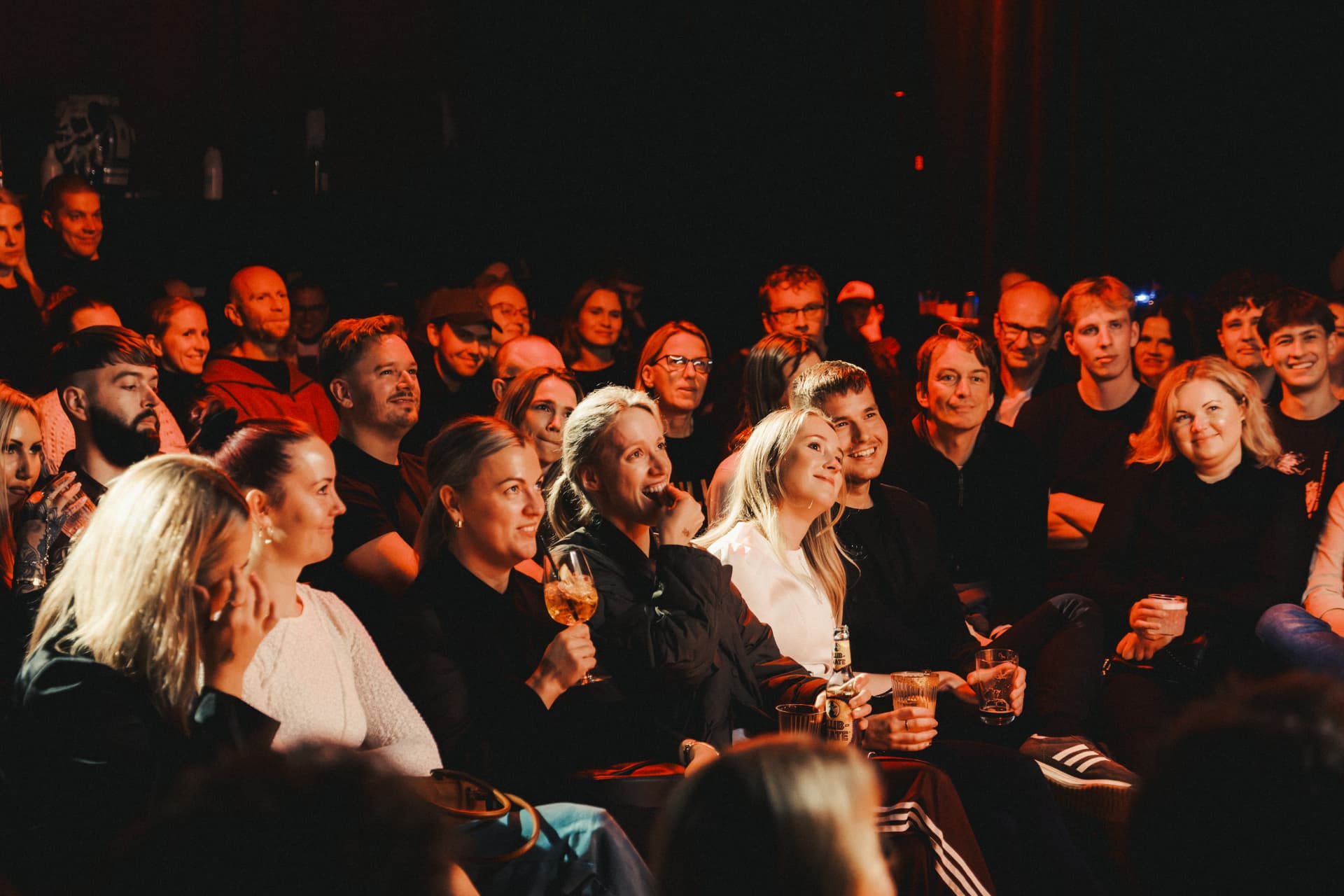Audience at Telliskivi Komöödiaklubi